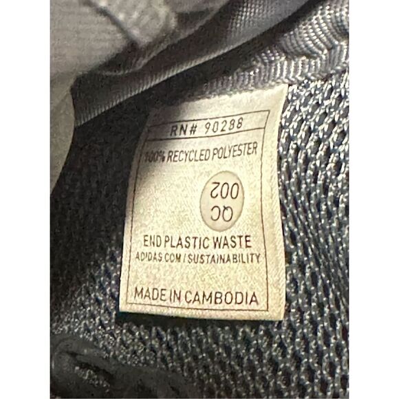 Adidas Unisex Linear 3 Mini Backpack Gray Sports Gym Athlete Workout Soccer - Picture 11 of 12